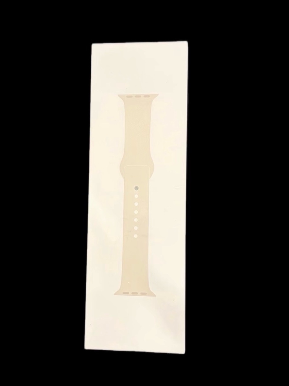 Apple Watch Sport Band Starlight 41mm M/L Genuine Apple NEW Sealed